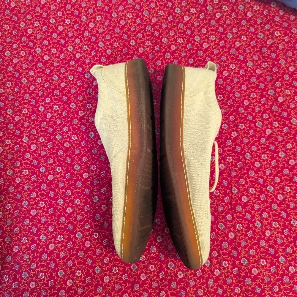 Everlane The‎ Tread Bare Sneaker Canvas Gum Sole Unisex Lightweight Shoe 12/10